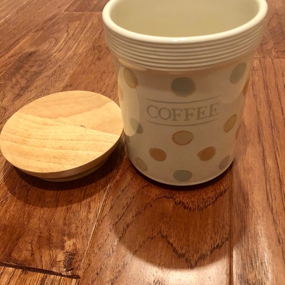 Ceramic coffee canister - Picture 3 of 5
